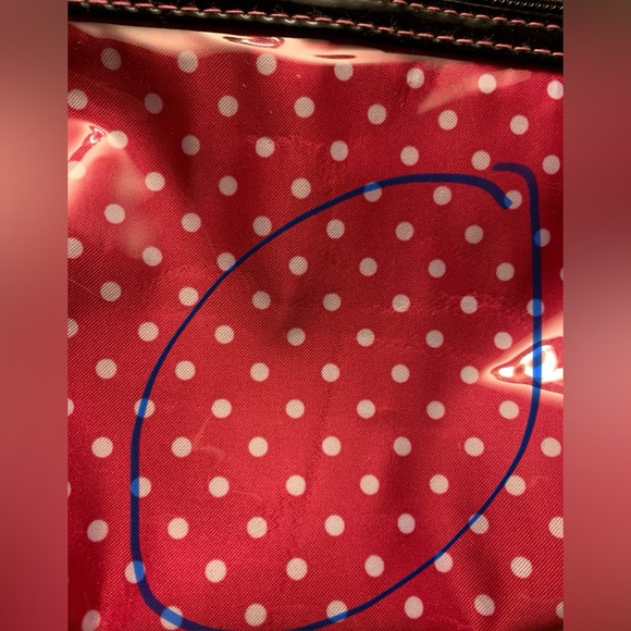 Pink Polka Dot Cosmetic Bag - Picture 12 of 12